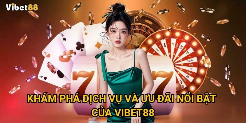 Khám phá dịch vụ và ưu đãi nổi bật của Vibet88